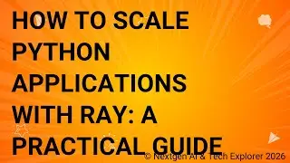 How to Scale Python Applications with Ray A Practical Guide