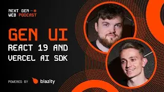 How React 19 and Vercel AI SDK helps in building Generative UI | THE NEXT GEN WEB PODCAST #3