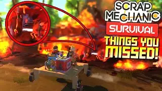 Interesting Details You Missed In the Scrap Mechanic Survival Trailer
