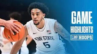 Boston University vs. Penn State | Highlights | Big Ten Men's Basketball | 11/25/25