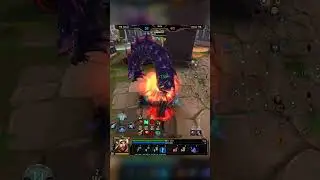 1v5 INSANE Pentakill in Enemy Fountain! #smite #shorts