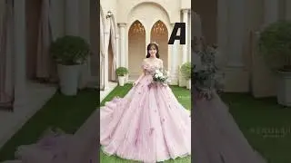 Your first letter of name your princess dress 😍💗💗💗💗💗#dress #cover #edit #princessdress #fashion #❤️😍