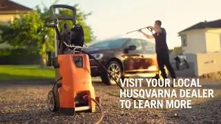 Новинка от Husqvarna: Мойки высокого давления (минимойки)
