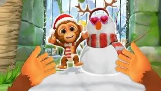 ANAK MONYET MINTA BONEKA SALJU, TAPI... - I AM MONKEY