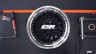 How to assemble 3 piece wheels in 30 seconds! by ESR Wheels