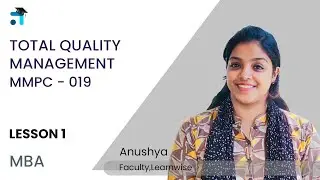 Lesson 1 (BLOCK I) | Total Quality Management | MMPC 019 | Kerala's No.1 IGNOU Coaching App #ignou