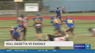 Evadale High School gets the win from Hull-Daisetta 39 - 16