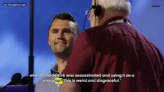 Turning Point USA faces backlash for recreating Kirk shooting site