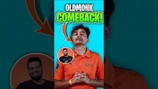 COMEBACK!🥵 OLDMONK IN ELITE?🤯 JONTY GAMIN| FF ESPORTS NEWS #shorts #youtubeshorts #freefireshorts