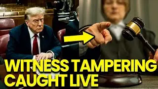 Courtroom ERUPTS as Judge ACCUSES Trump of Manipulating Witnesses
