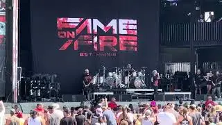 Fame On Fire - Plastic Heart (Sketchy Video) (Rocklahoma - Pryor, Oklahoma - September 1, 2023)