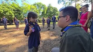 Promessa da Clarice! | Alcateia Luar da Roca | Grupo Escoteiro Santo Amaro 56 SP