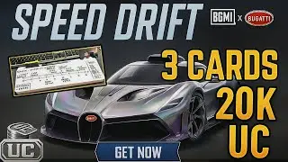 Speed Drift Spin BGMI &ndash; 3 Cards in 20K UC 💥 | Step-by-Step Lucky Trick Explained