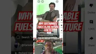 Why Sustainable fuels are the future for F1. We react to Richard Hammond! #sustainability #f1,