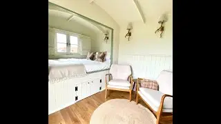 A Video Tour of the Shepherd's Hut Accommodation at Titchwell Manor Hotel, North Norfolk