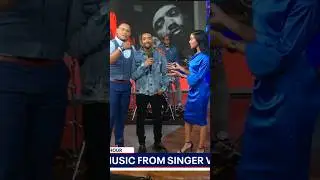 Went viral performing with Tamar Braxton & made it on the news!! 📰🔥 #tamarbraxton #vontae #viral