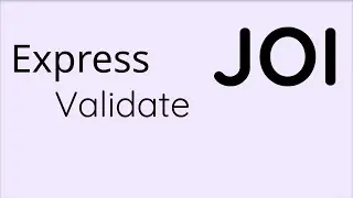 express validate form with JOI