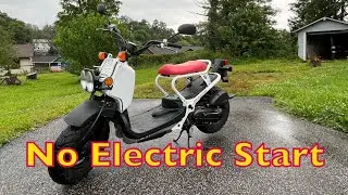 Honda Ruckus: Electric Start Not Working (Solved)