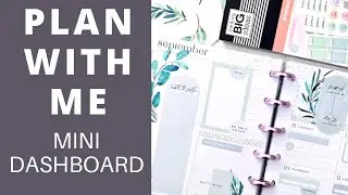 PLAN WITH ME | MINI Happy Planner | Minimalist & Fun Florals  | Sept. 7-13, 2020