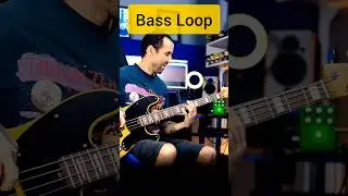 Bass Loop - Precision Bass @SiodoniLuthieria - Captador Cabrera Fire - Preamp DMT SVT #pbass