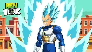 Ben 10K Transforming into Vegeta | Fanmade Transformation