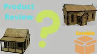 Product reviews: Trackside Models - Country church and Sawtooth cottage