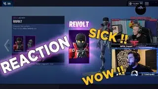 Tfue React To New Revolt Skin - Fortnite -