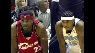 Melo vs LeBron First NBA Matchup