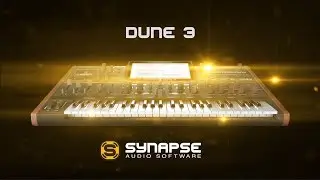 Synthesizer Synapse DUNE 3 -  FACTORY Music Demo! Cinematic meets EDM!