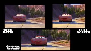 Cars Wide-Screen vs. Full-Screen vs. Open Matte