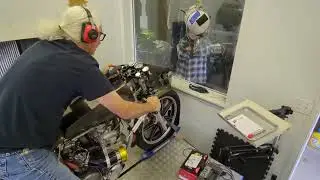 Dyno Testing CB550 with RHF4 Turbo