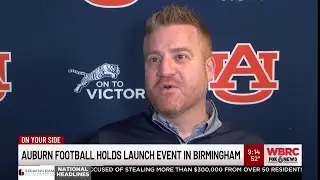 Auburn football holds launch event in Birmingham