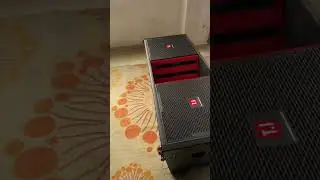 LA215 dual 15 inch total 16 pcs line array and power amp race setting🔥🔥