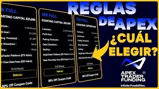 ¿Cómo funciona APEX TRADER FUNDING en 2025? 💰 Reglas, drawdown y cuentas ¿$25k o $50k?