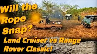 Epic Tug of War: Range Rover Classic vs Land Cruiser &ndash; Ultimate Off-Road Showdown!