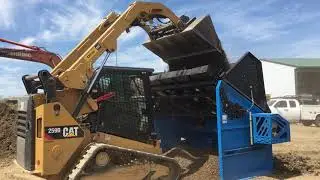 DeSite SLG 78VFG Screening Waste Soil From Jobsites