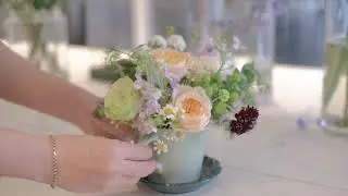 TEACUP FLORAL ARRANGEMENT