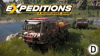 Достаем Tatra FORCE T815-7 - Карпаты - Expeditions: A MudRunner Game