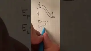 explaining potential & kinetic energy - physics asmr