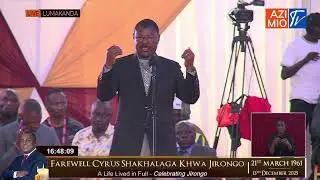 Wetang’ula Reveals Little-Known Details of His Encounter with Jirongo the Night Before His Death