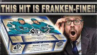 ЭТОТ ХИТ &mdash; ПРЕВОСХОДНЫЙ ФРАНКЕН!!! &mdash; 24/25 Upper Deck SP Authentic Hobby Box &mdash; Разрыв хоккейной к...