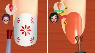 Nail Salon 3D 💅🏻 All Levels Gameplay Android,iOS