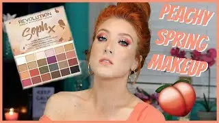 Soph X Makeup Revolution Peachy Spring Makeup 🍑