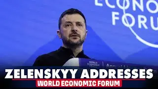 LIVE: Ukrainian President Volodymyr Zelenskyy address the World Economic Forum | Russia |USA |Trump