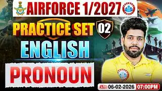 Airforce English X and Y Group Classes | Airforce English Practice Set | English For Airforce 1 2027
