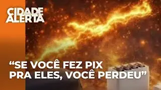 Equipe de reportagem negocia compra de drone pela internet, mas descobre que era golpe