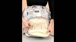 PackNBuy Baby Diaper Bag for Mother Dad Travel Backpack Diaper Bag  (Grey)