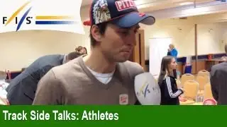 Mario Stecher on his Fiemme-silver and his injured knee!