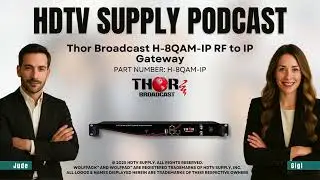 Thor Broadcast H-8QAM-IP RF to IP Gateway