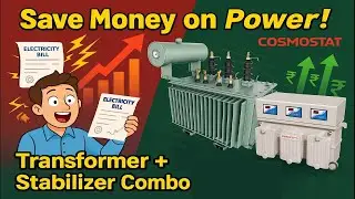 Save Money with the Right Power Equipment | Transformer + Servo Stabilizer Explained